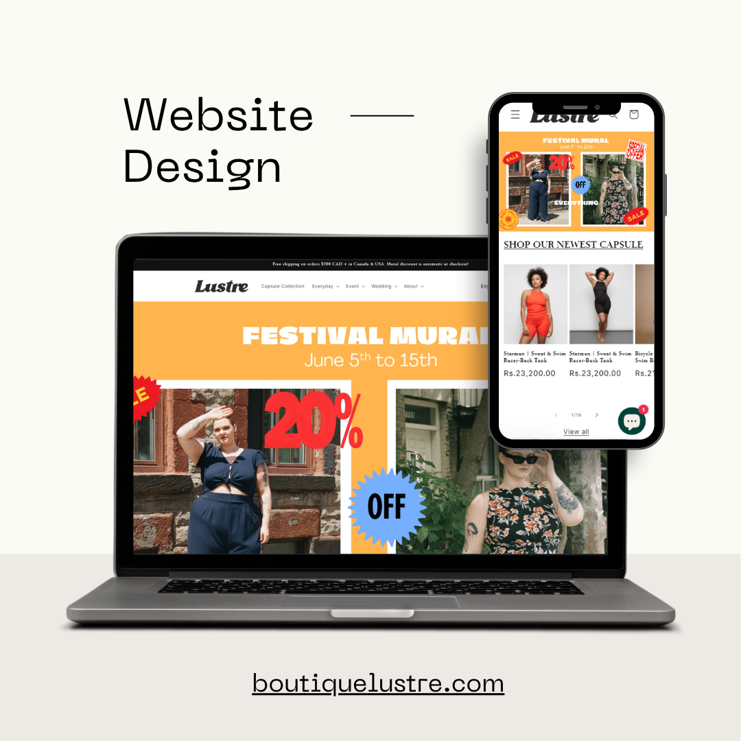 Boutique Lustre approached us with a vision to build a modern, luxurious, and fashion-forward online store that would reflect the elegance of their brand. Specializing in premium women’s clothing and accessories, the goal was to create a visually captivating e-commerce platform that delivers an upscale shopping experience while being fast, secure, and easy to navigate across all devices.